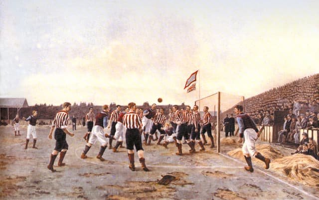 Sunderland v. Aston Villa, Thomas M. M. Hemy