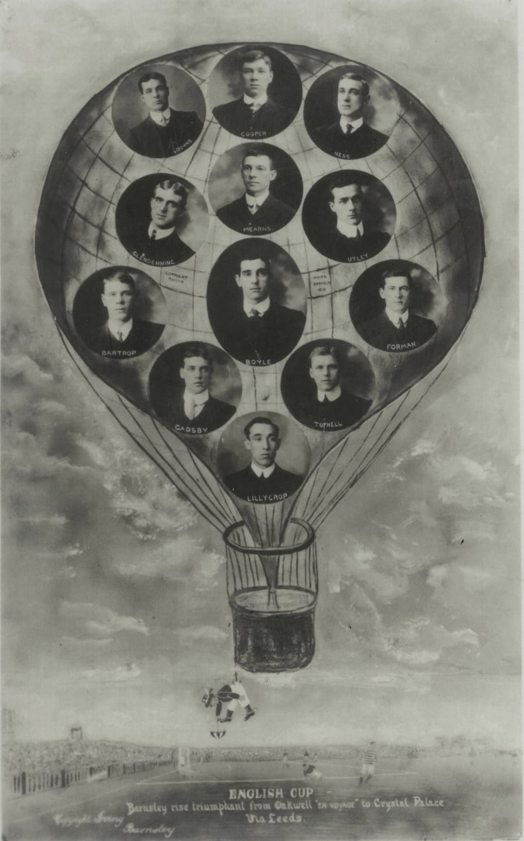 A Yorkshire Eleven, 1909, Unknown photographer