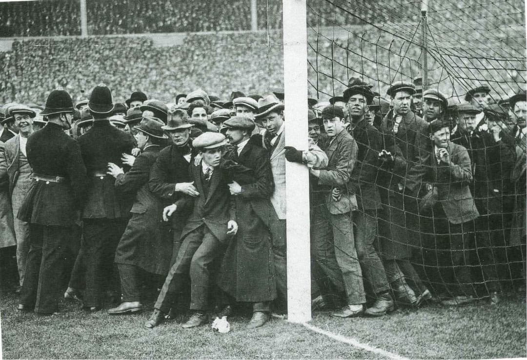 The White Horse Final, press photograph