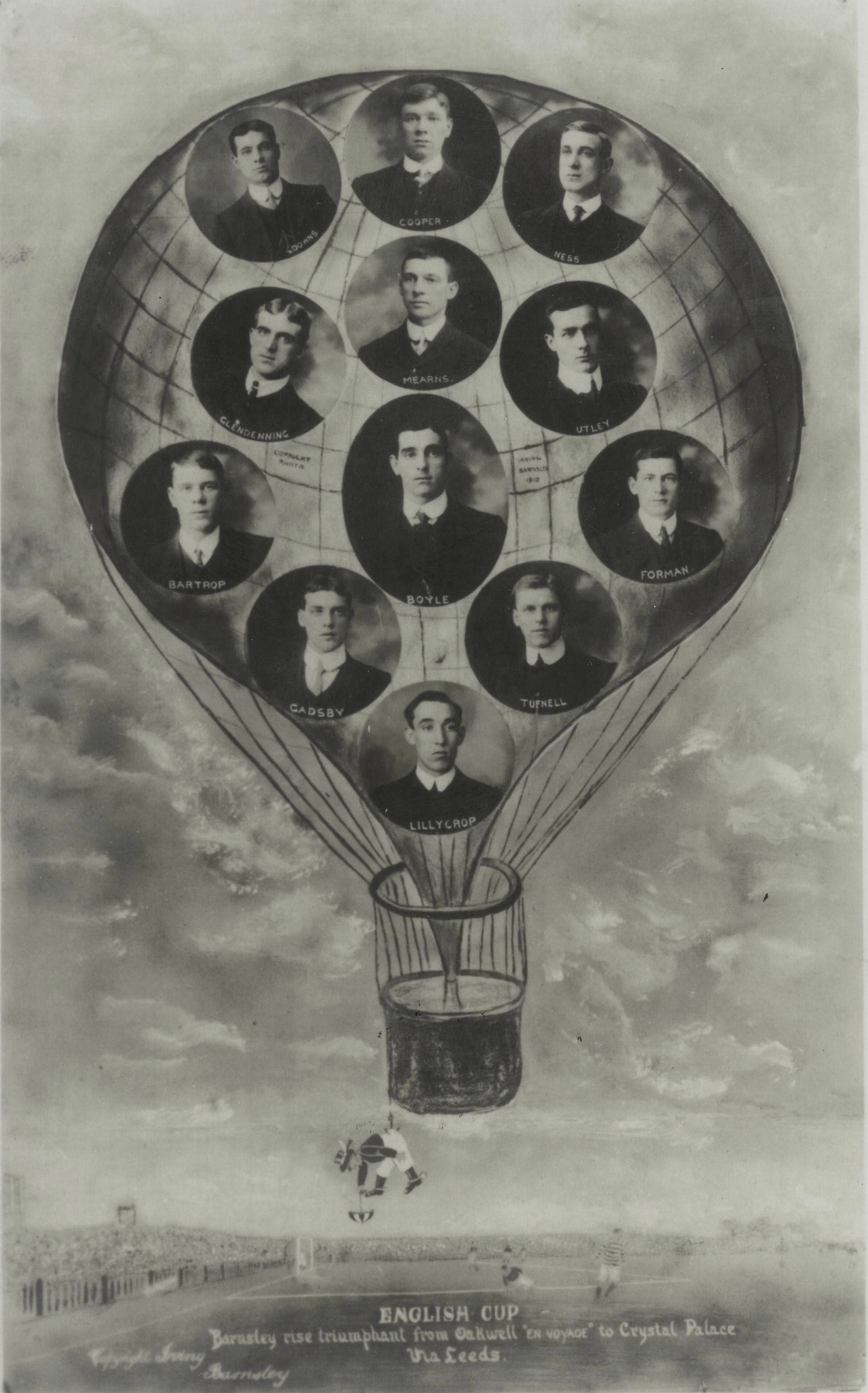 A Yorkshire Eleven, 1909 — club photograph, Unknown photographer, 1909