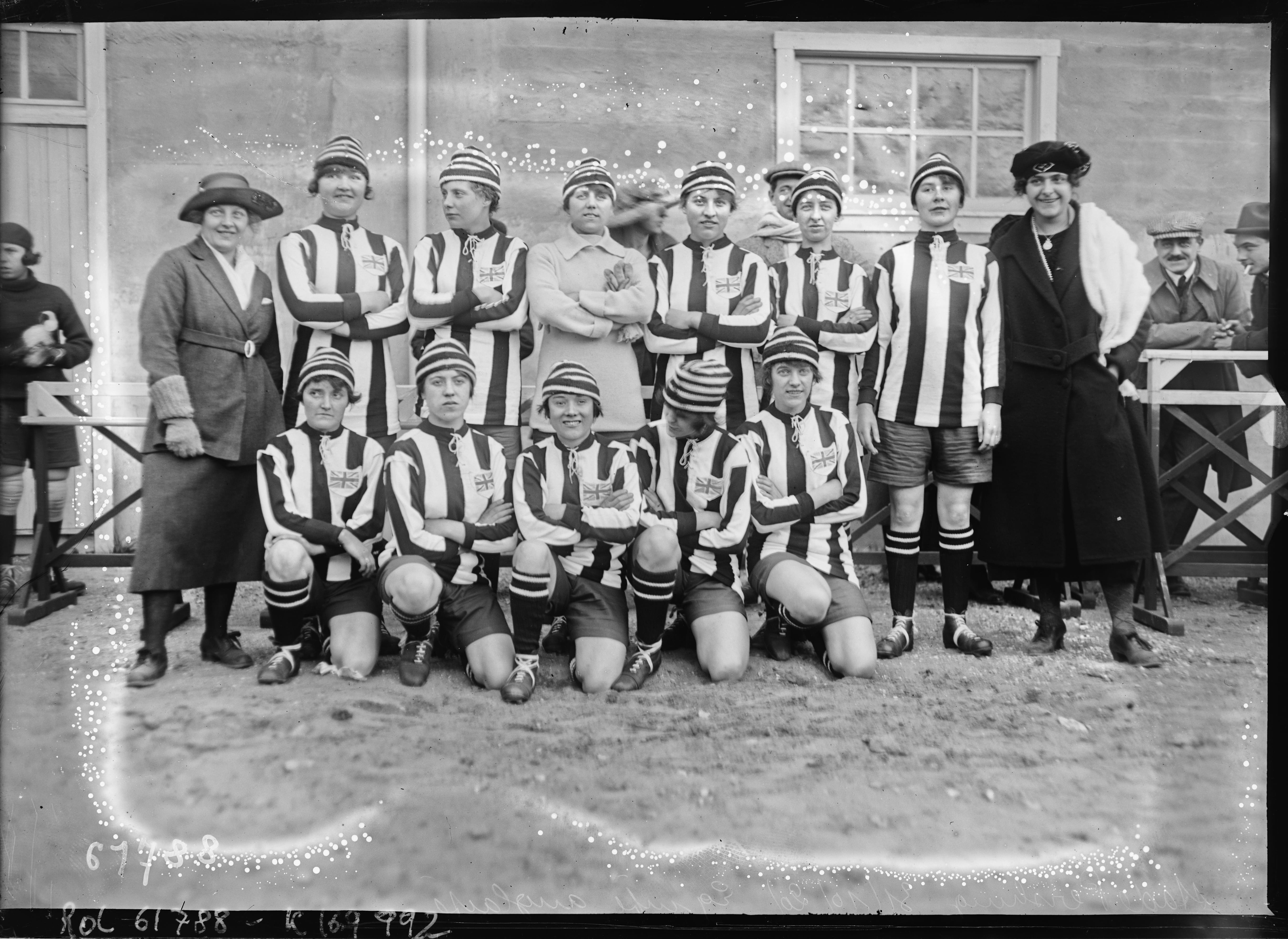 The England Eleven, Paris, 1920 — glass plate negative, Agence Rol, 31 October 1920, Agence Rol, 1920