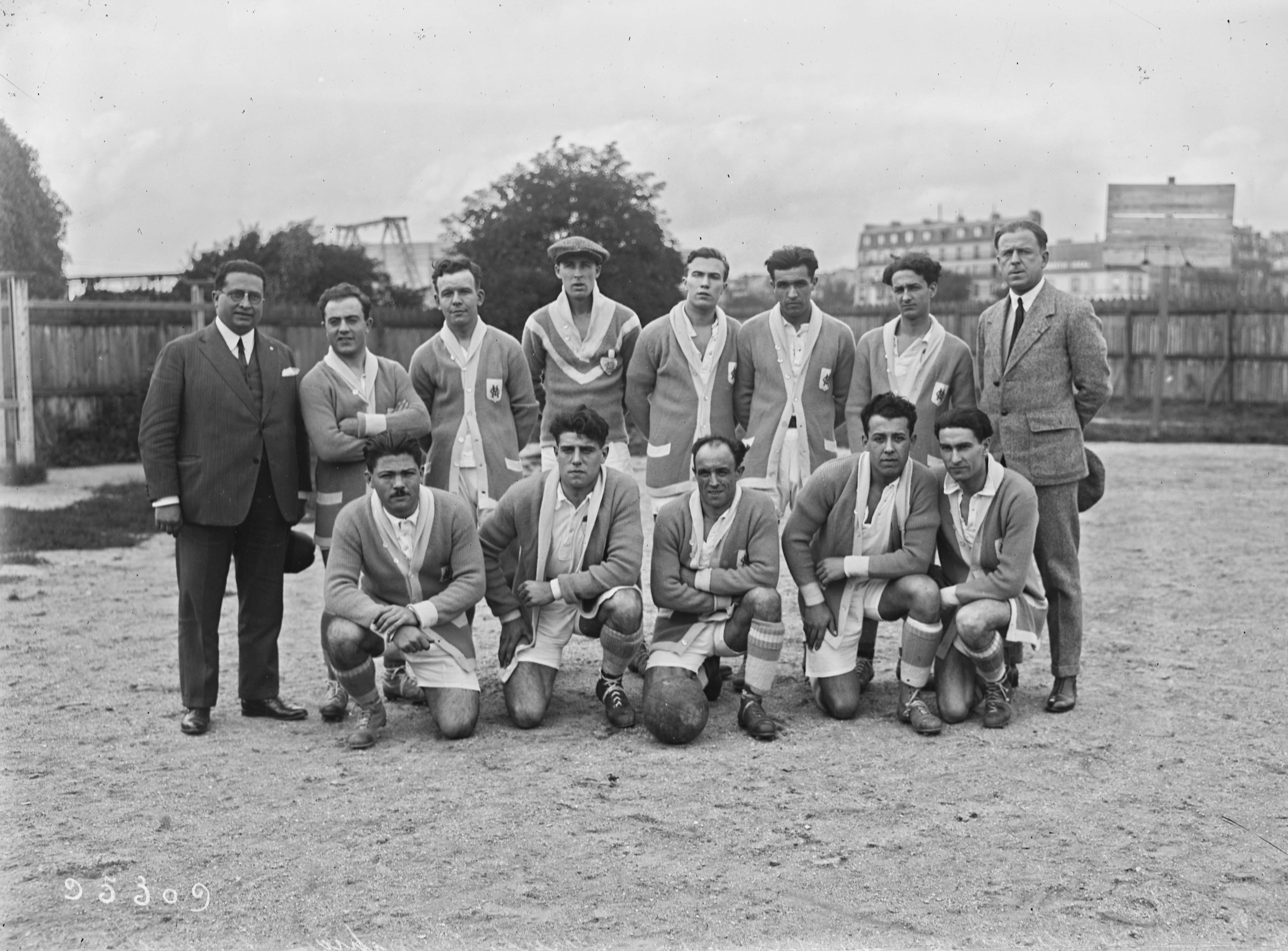 A Marseille Eleven, 1924 — club photograph, Unknown photographer, 1924