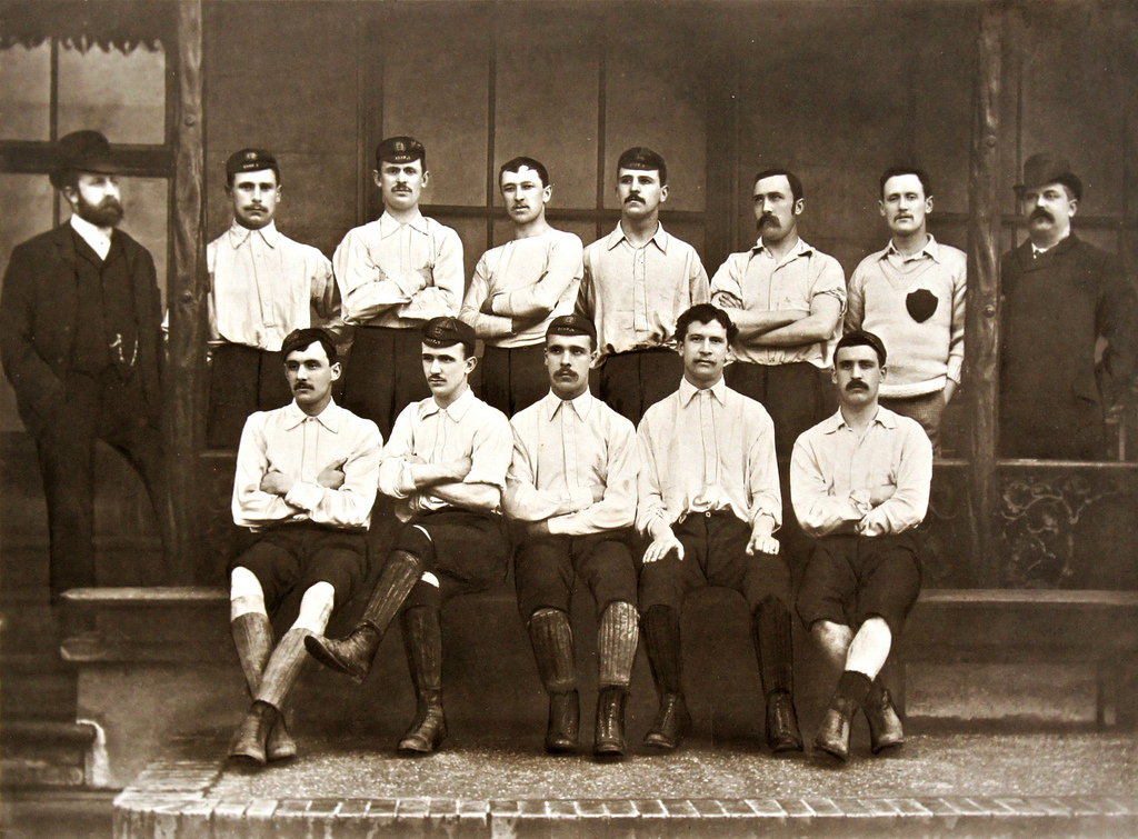 The Invincibles, 1888–89 — team photograph, period photograph, 1888–89